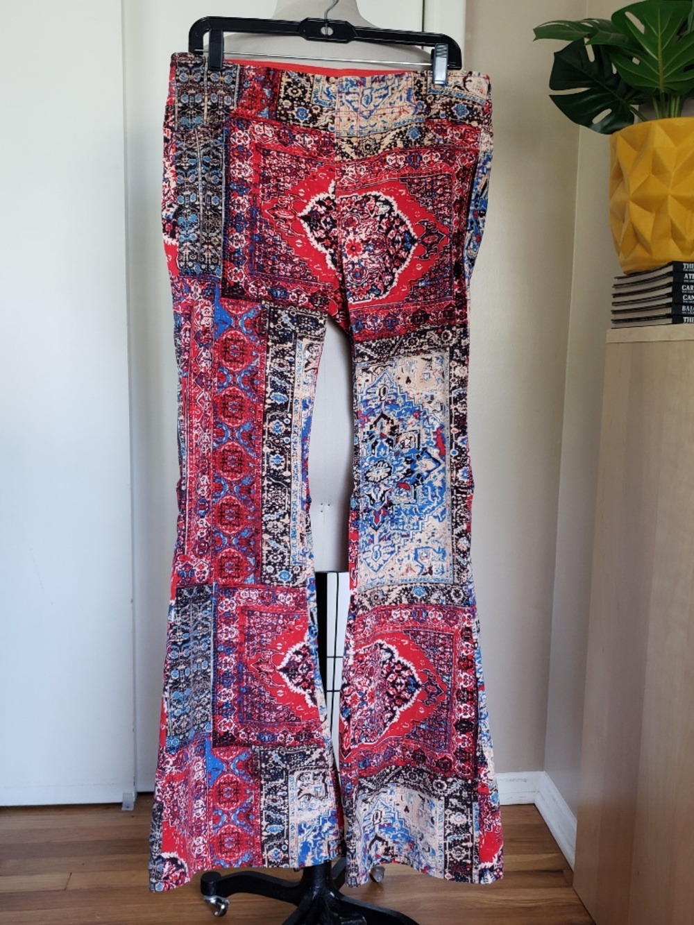 We The Free Retro Paisley Cord Pants Size 30